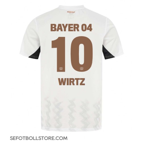 Bayer Leverkusen Florian Wirtz #10 Replika Bortatröja 2024-25 Kortärmad